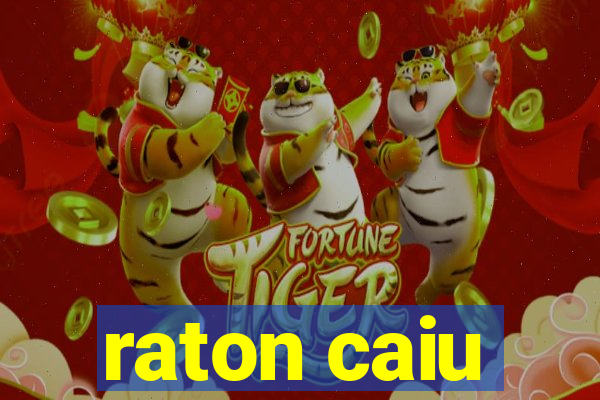 raton caiu